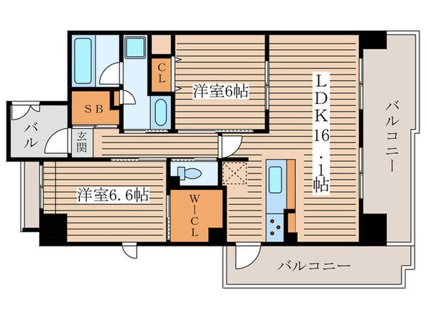 Epoch IKAIの物件間取画像